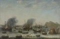 De overwinning op de Spanjaarden bij Gibraltar door een vloot onder bevel van admiraal Jacob van Heemskerck 1607